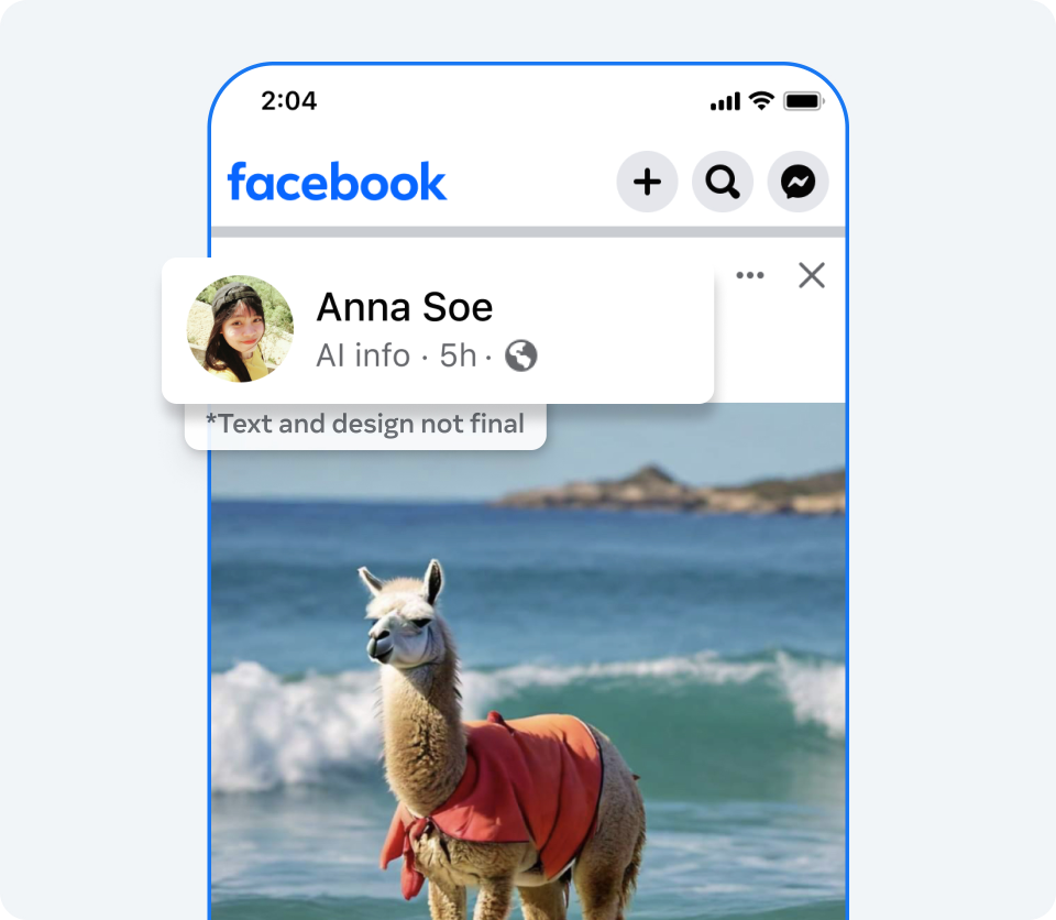 Facebook Labeling AI-Generated Images