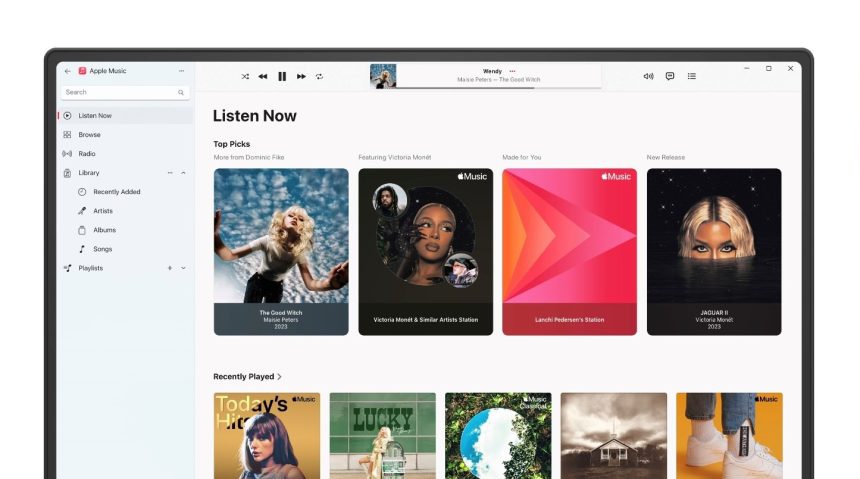 Apple Officially Replaces iTunes for Windows with Dedicated Apps: Music, TV, and Devices