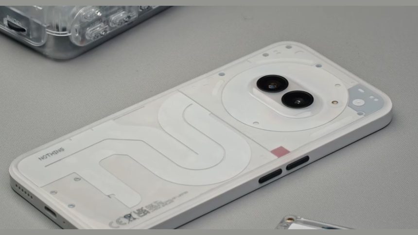 Nothing Phone (2a) Design Details Revealed: Centered Camera, Plastic Back, and More