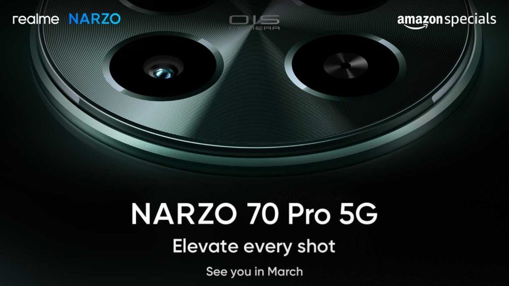 Realme Narzo 70 Pro: Successor to Narzo 60 Pro Arrives in March with Sony IMX890 Camera and 120Hz Display
