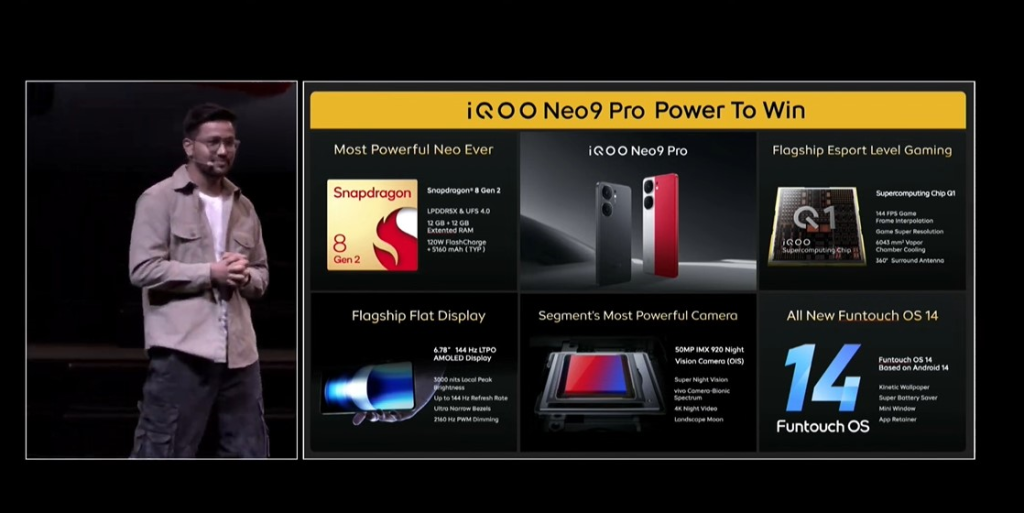 iQOO Neo9 Pro specs