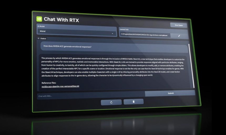 Nvidia's Chat with RTX: Unleash Local AI Power for Personalized Chat