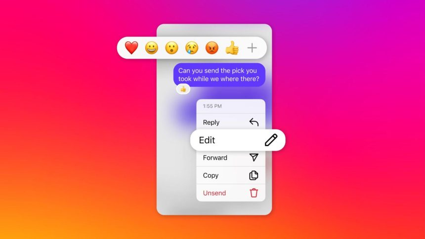 Instagram Enhances Direct Messaging Experience with Editing, Pinning, and Themes