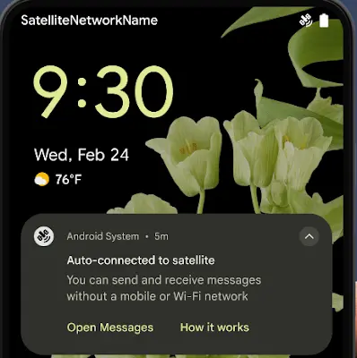 Android 15 Developer Preview 2 Satellite Connectivity Support