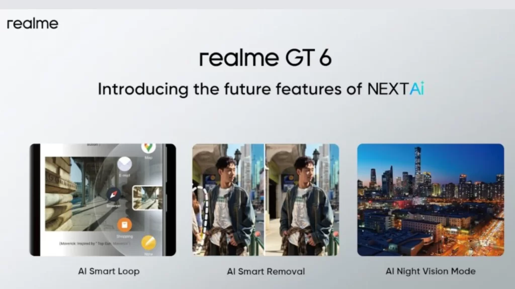 AI Features in Realme GT 6