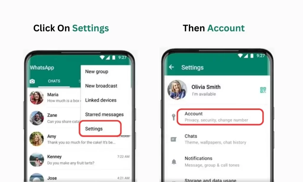 Enable Two-Step Verification on WhatsApp Process