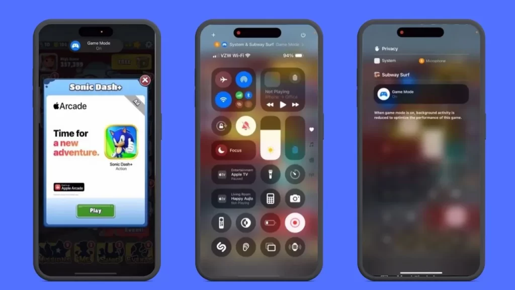 Enabling Game Mode on iPhone in iOS 18 for optimized gaming performance and reduced distractions