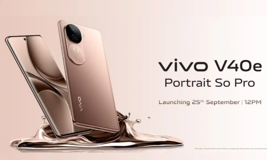 Vivo V40e Launch Date