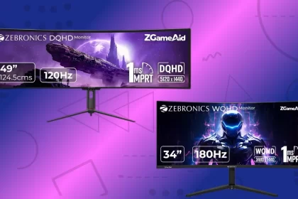 Zebronics Launches New Series of Curved Gaming Monitors ZEB-N49A, ZEB-N34A, and ZEB-N30A