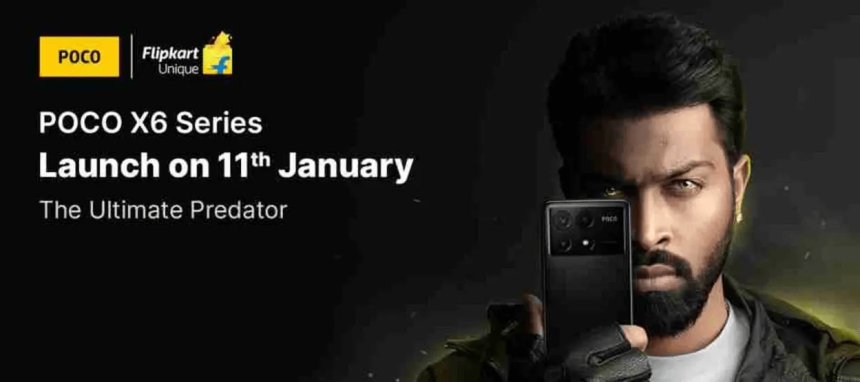 POCO X6 and X6 Pro Will launch in India on January 11th!