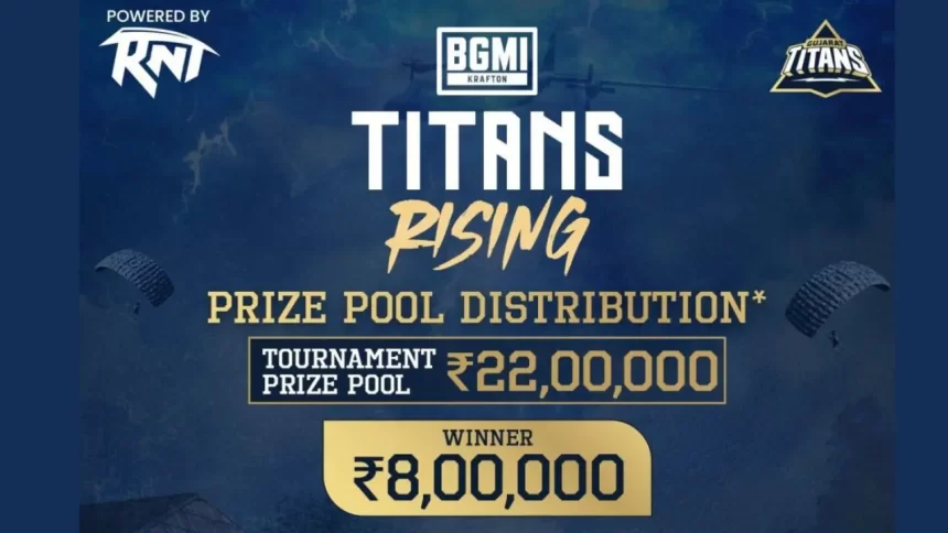 Gujarat Titans has launched the Titans Rising tournament for BGMI