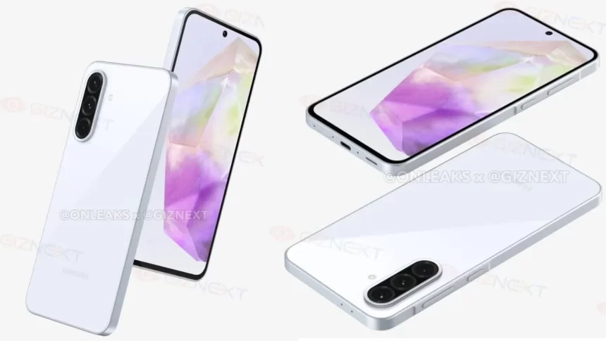 Samsung Galaxy A36 5G Renders Leak New Design Revealed