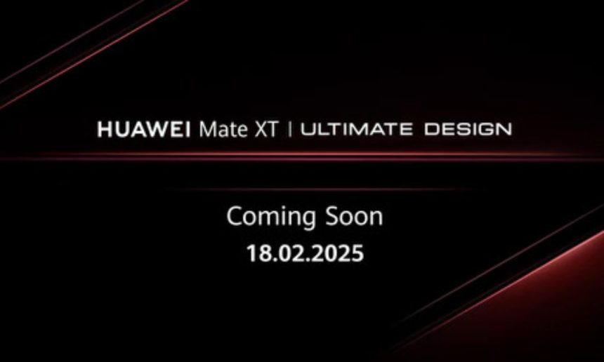 HUAWEI Mate XT Ultimate Design Launching Globally on February 18, 2025 (1)