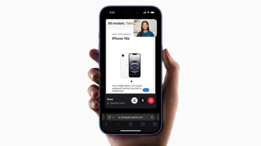 Apple Launches Shop with a Specialist Over Video