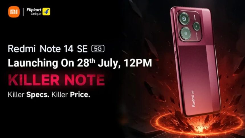 Redmi Note 14 SE 5G to launch in India