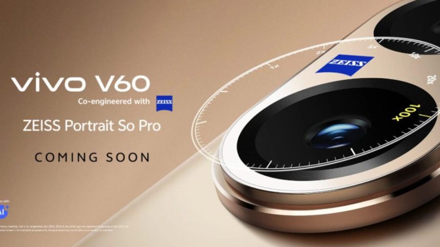 vivo V60 Teased Ahead of August India Launch With Slim Design and Powerful Cameras