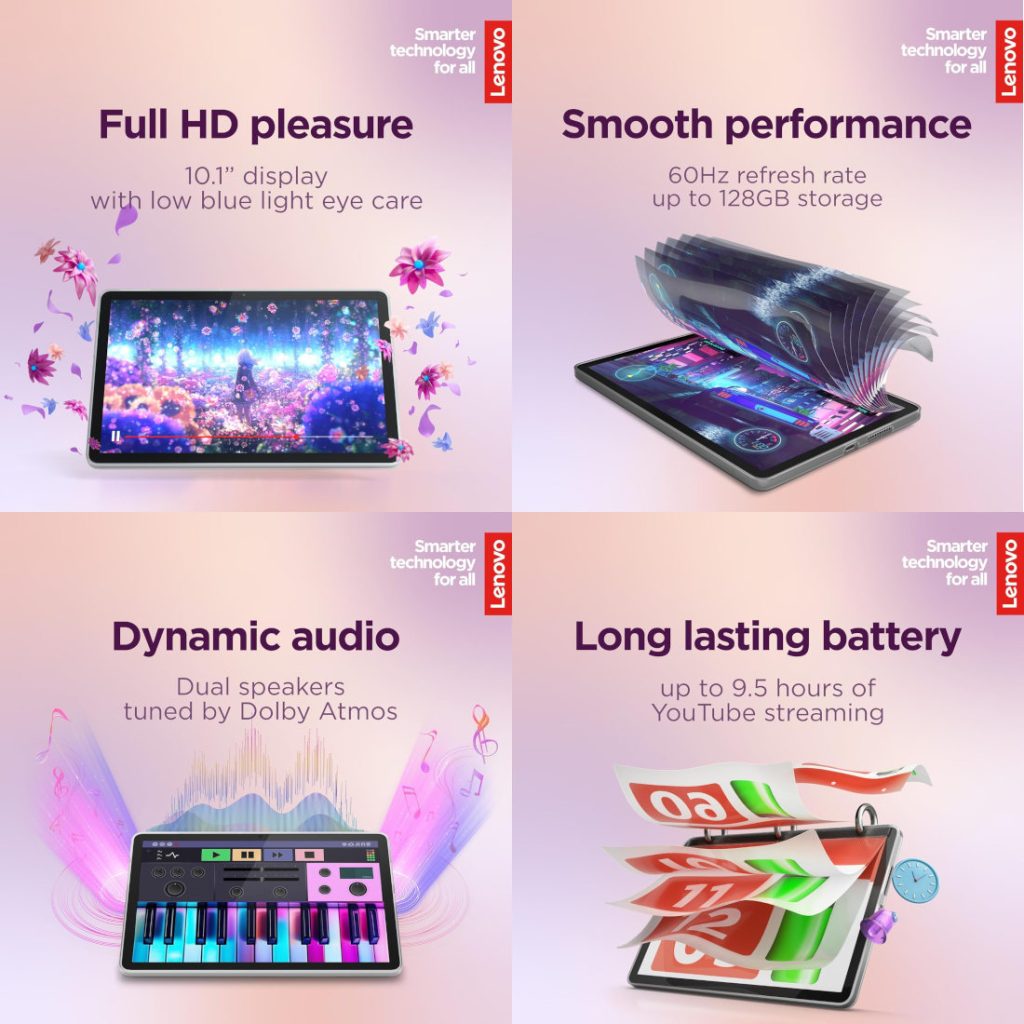 Lenovo Tab Features