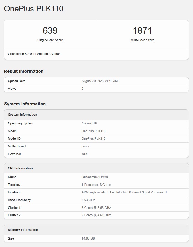OnePlus 15

