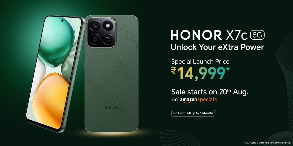 HONOR X7c 5G Price