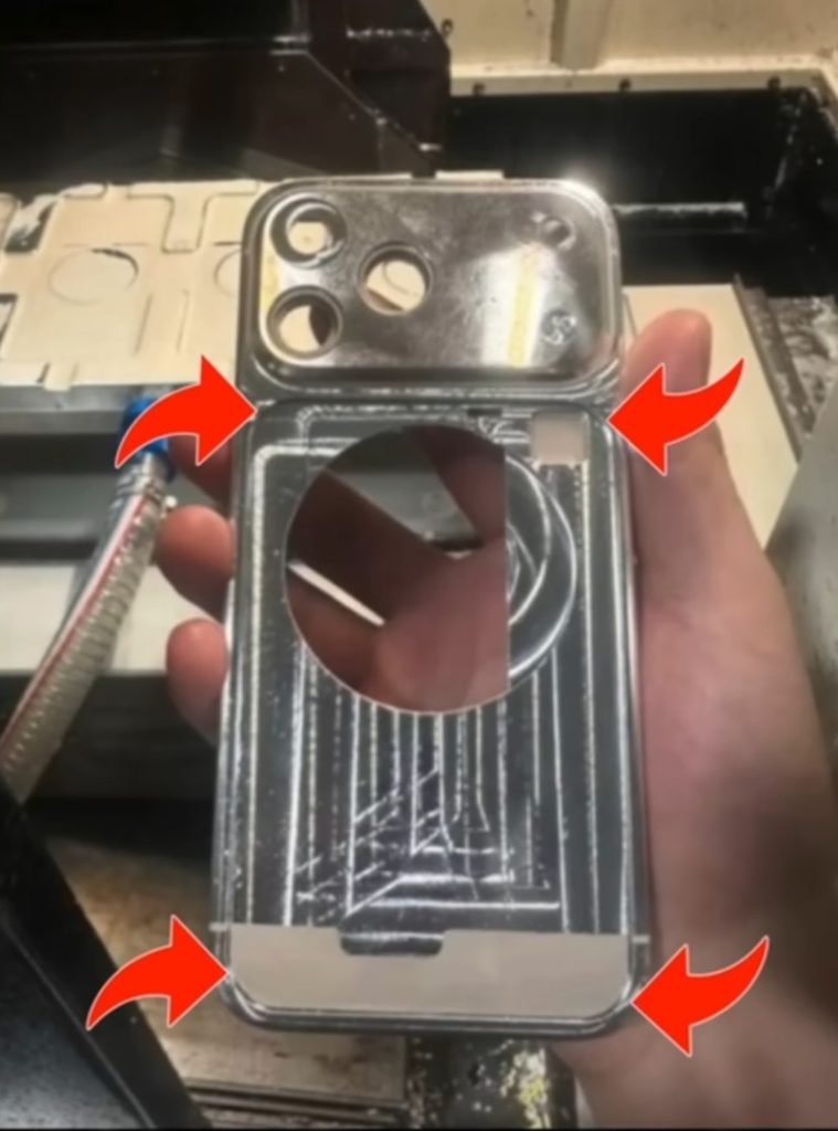 iPhone 17 Pro aluminum leak