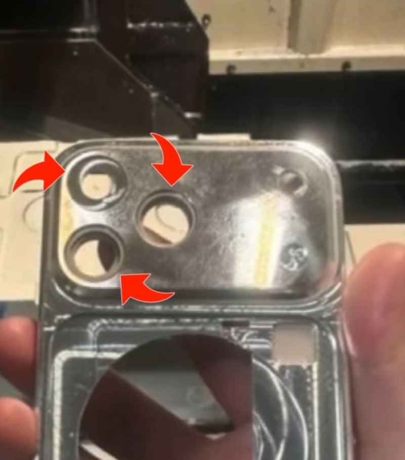 iPhone 17 Pro aluminum leak