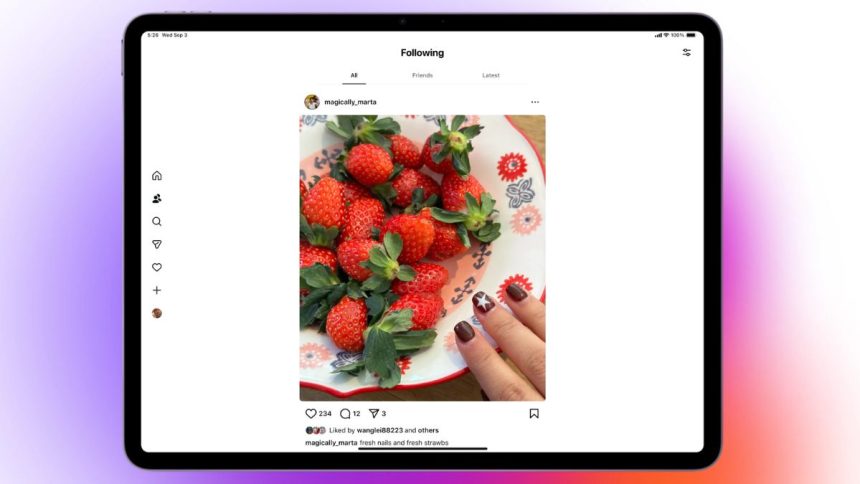 Instagram app for iPad