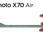 Motorola teases moto X70 Air launch in China, calls it “Air with AI”