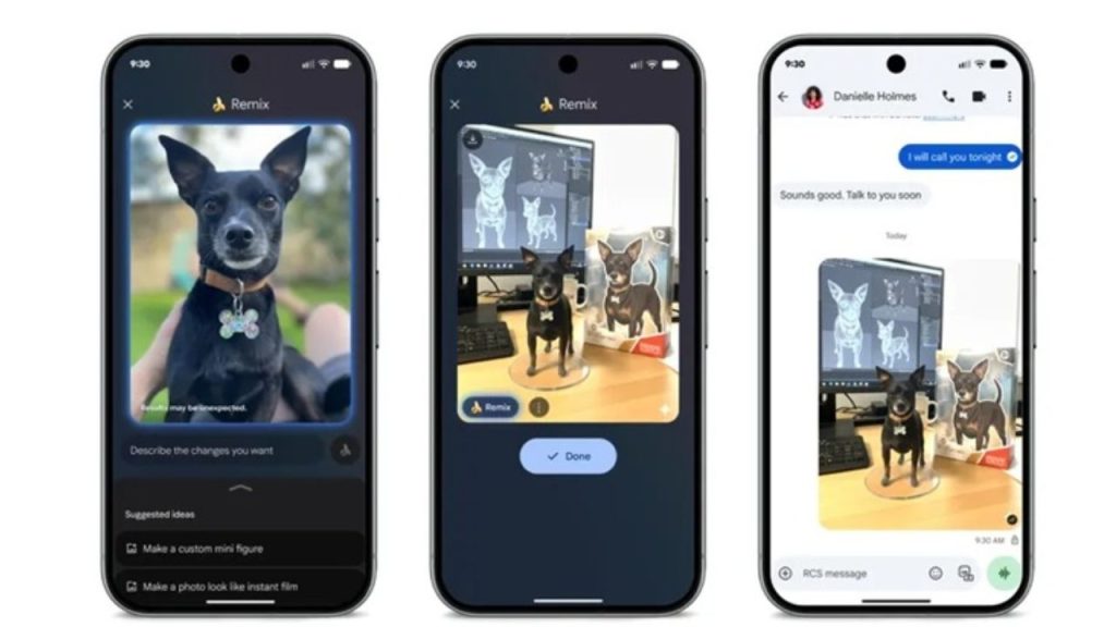 Remix in Google Messages