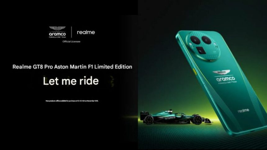 realme GT8 Pro Aston Martin F1 Limited Edition Launching in China on November 10