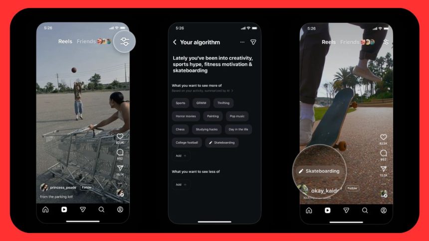 Control Your Instagram Reels Feed with New Algorithm Tool