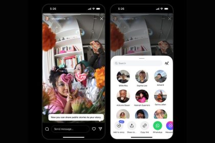 Instagram Introduces Sharing of Public Stories Without Tagging